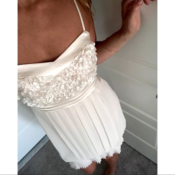 Studio W by Sue Wong Tulip Skirt Beaded Dress 2/S - Picture 2 of 8